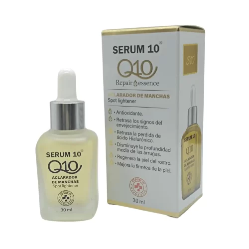 Sérum 10 Plus Q10: Antiedad, Regeneración y Protección Facial