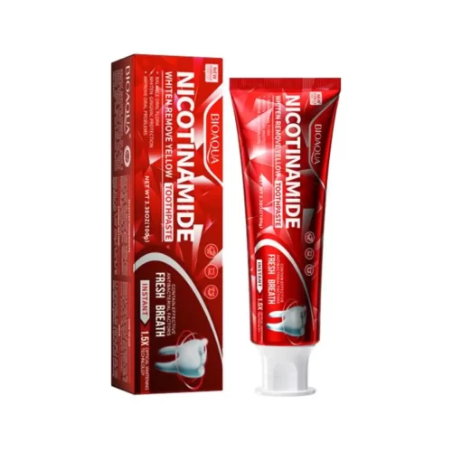 crema dental blanqueadora de arándanos para dientes más blancos y salud bucal completa