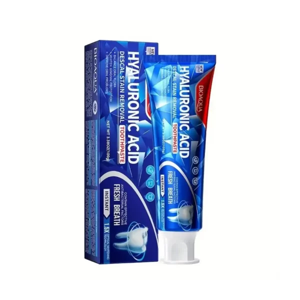 crema dental ácido hialurónico | limpieza profunda, encías sanas y aliento fresco crema dental con ácido hialurónico para limpieza profunda, cuidado de encías y aliento fresco