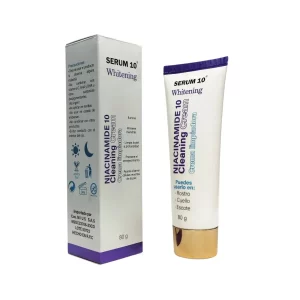 jabón facial con niacinamida y sérum 10 para limpieza profunda e iluminación diaria del rostro