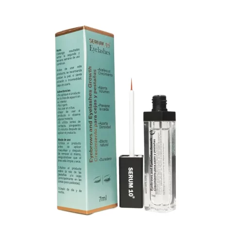 sérum crecimiento de pestañas serum 10 para alargar, fortalecer y embellecer naturalmente las pestañas