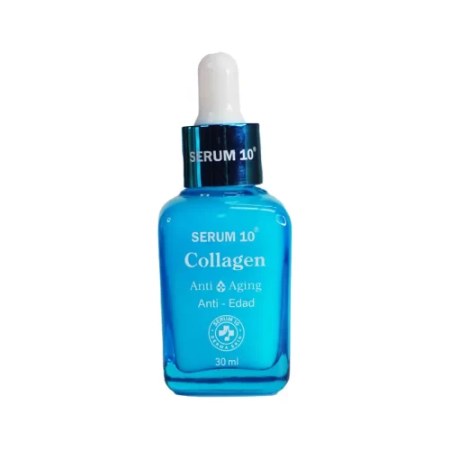 sérum facial colágeno serum 10 para hidratar, reafirmar y rejuvenecer la piel del rostro